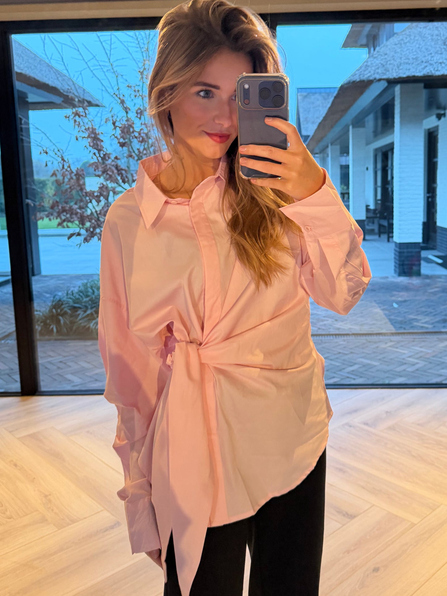 Romy blouse roze