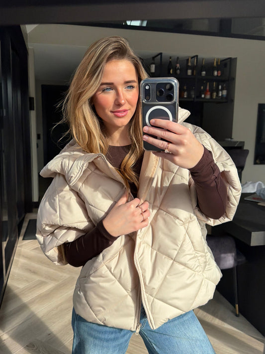 Coco bodywarmer beige