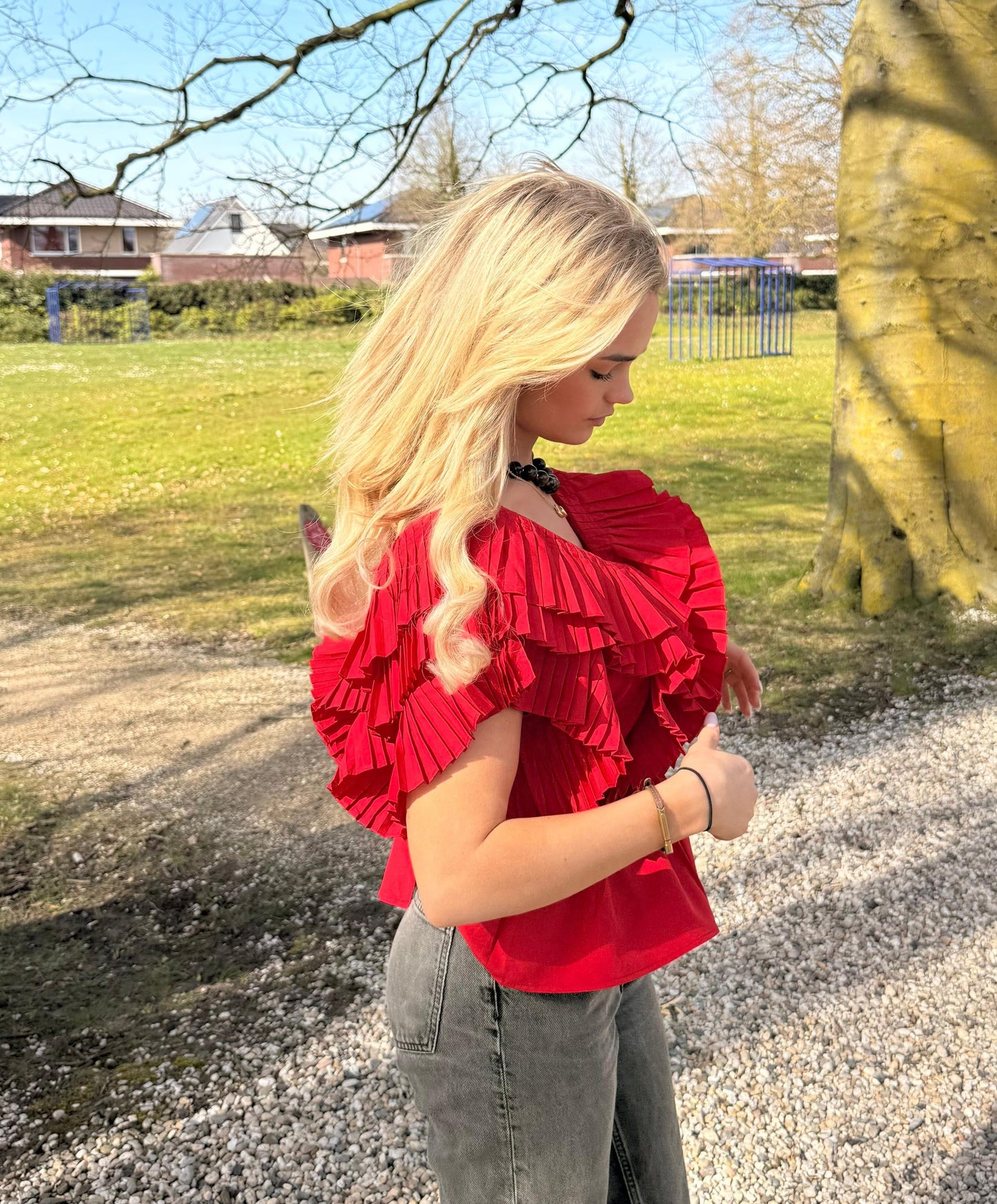 Isabel top rood