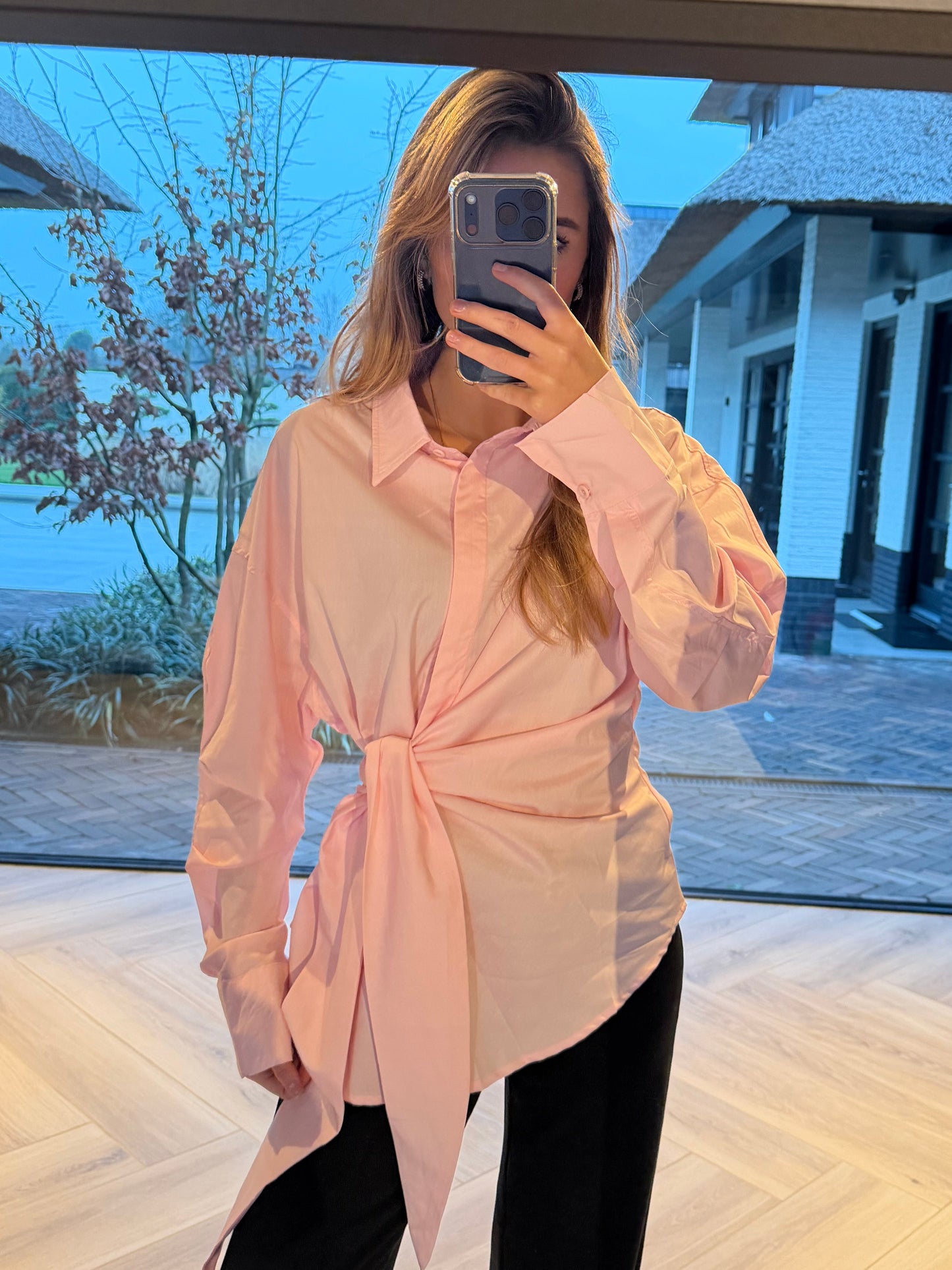 Romy blouse roze