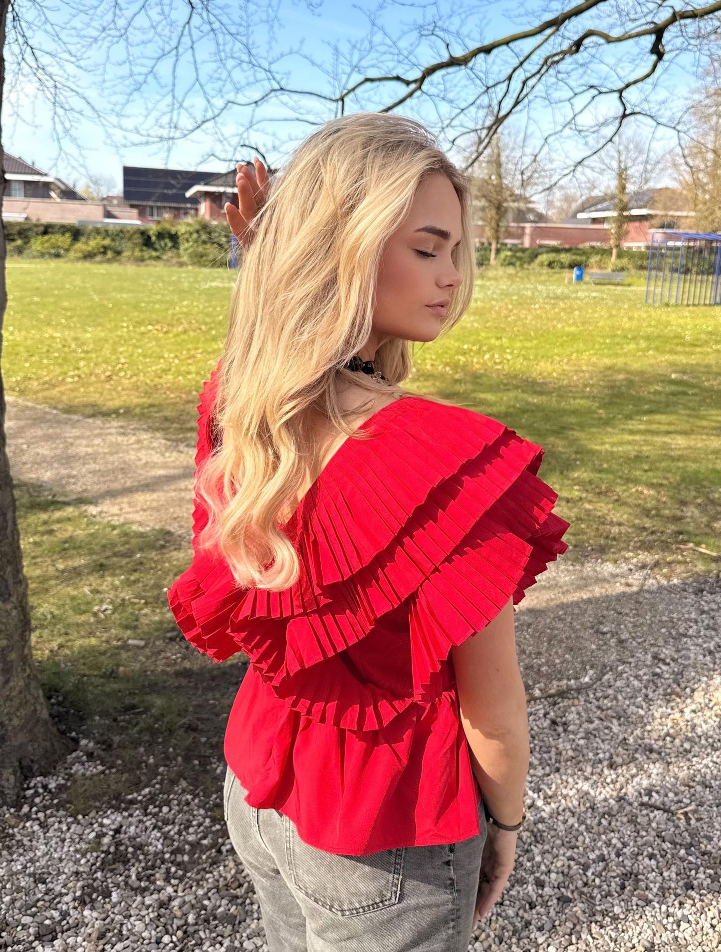 Isabel top rood