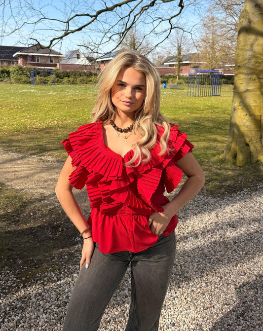 Isabel top rood
