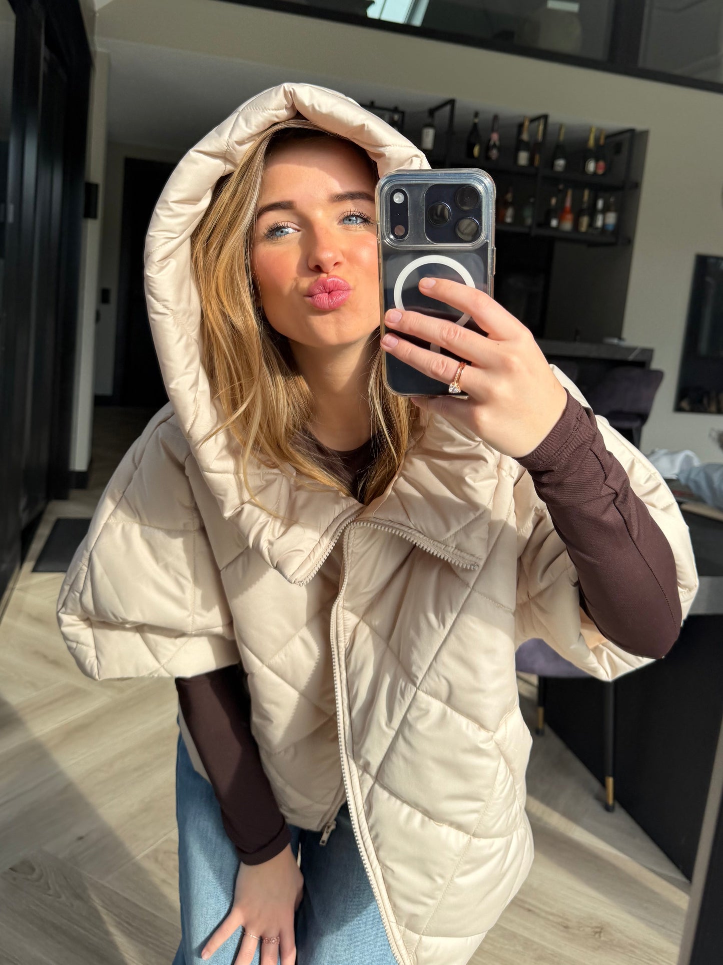 Coco bodywarmer beige