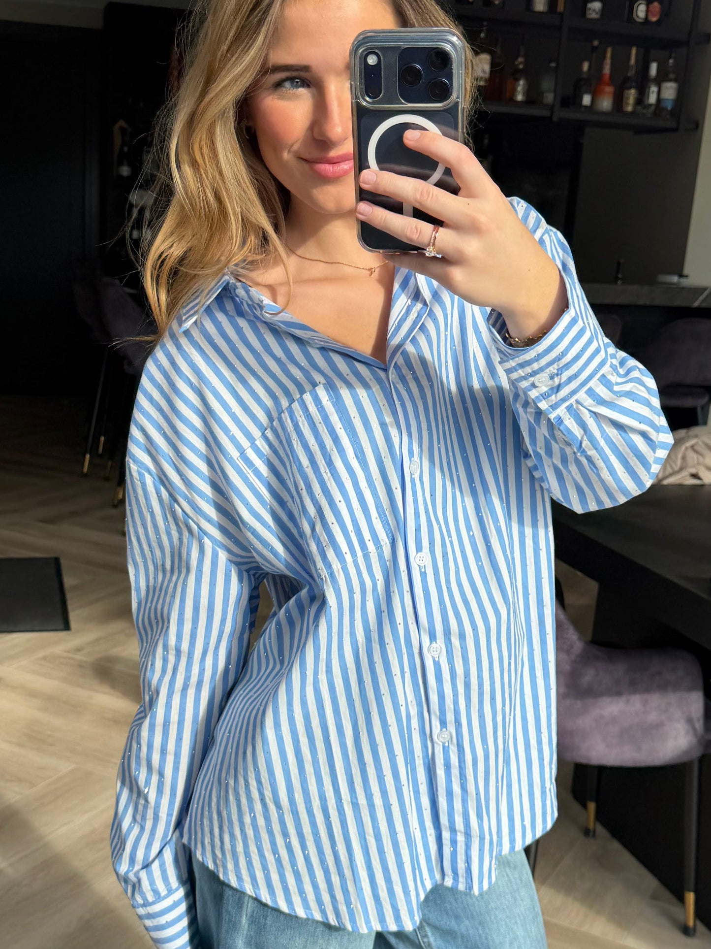 Eve glitter blouse