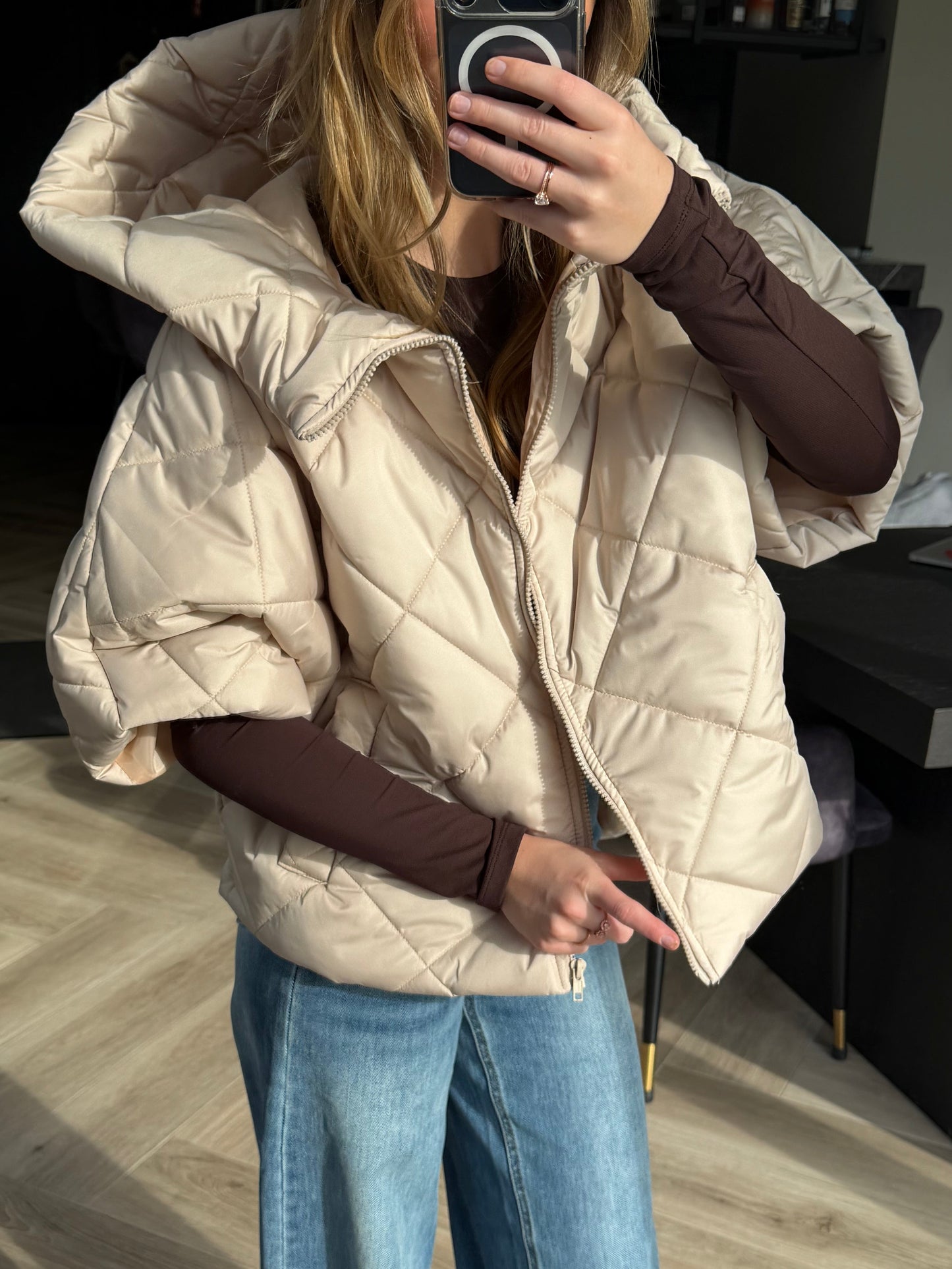 Coco bodywarmer beige