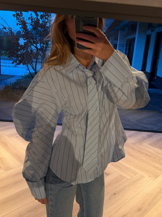 Mimi blouse blauw